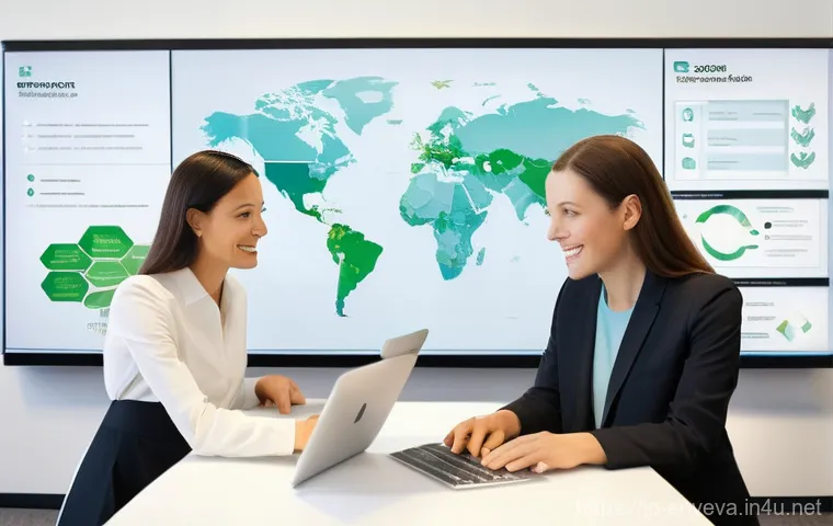 환경영향평가사 취업 포트폴리오 작성 - **Prompt:** A highly skilled environmental impact assessor, a woman in her late 30s with a focused e...