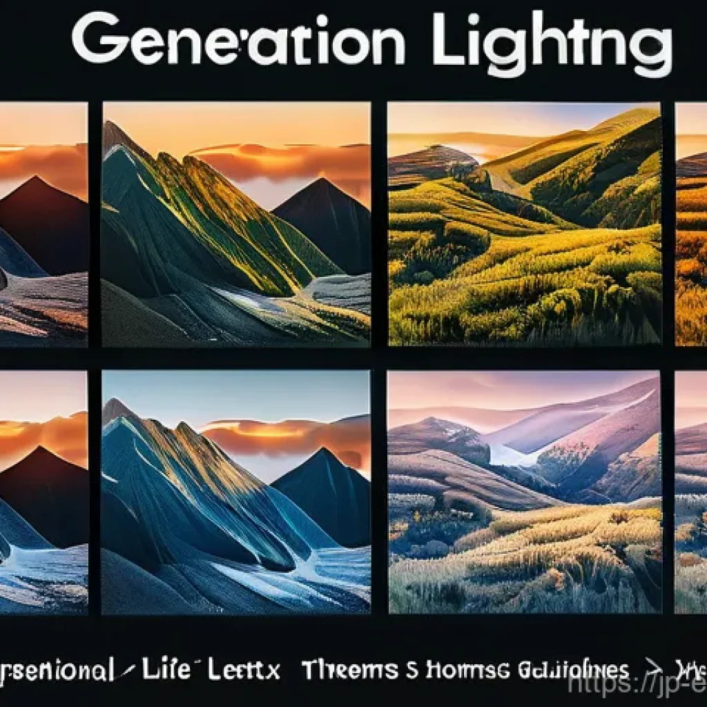 환경영향평가 시뮬레이션 도구 사용법 - Here are three detailed image generation prompts in English, designed to align with your guidelines ...