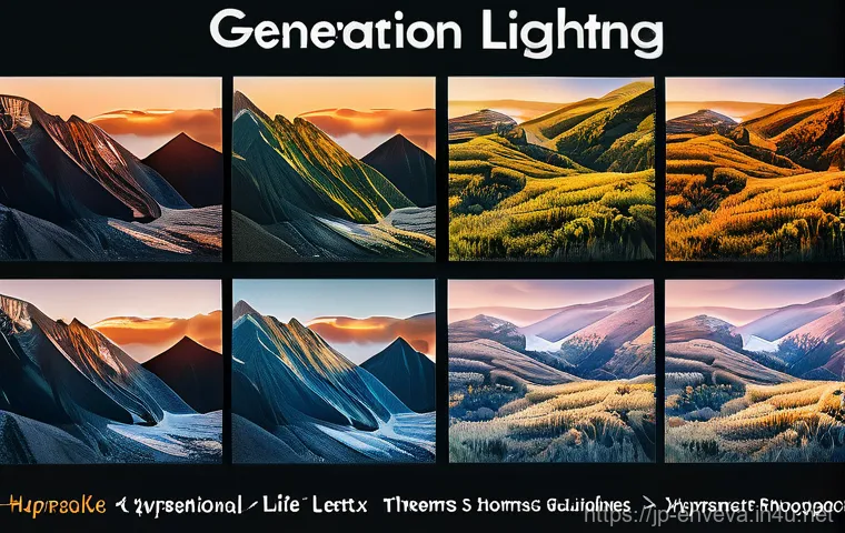 환경영향평가 시뮬레이션 도구 사용법 - Here are three detailed image generation prompts in English, designed to align with your guidelines ...