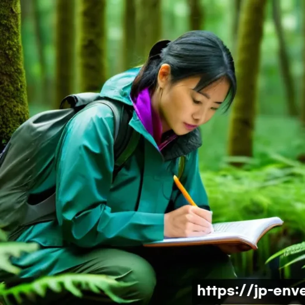 환경영향평가사와 관련된 직무 스펙트럼 - **Prompt 1: Fieldwork and Investigation**
    "A diligent female Environmental Assessment Specialist...