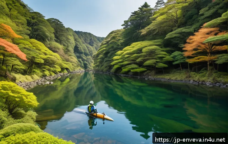 환경영향평가사의 컨설팅 사례 - A detailed environmental field survey scene in Japan during spring to autumn, showing researchers we...